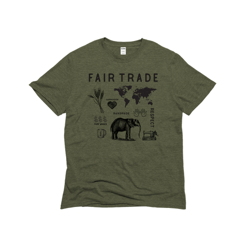 Fair Trade Icons Unisex Eco-Triblend Tee